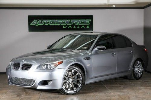 2006 bmw m5, smg, extended leather, heated seats, shades! we finance!