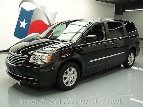 2012 chrysler town &amp; country touring rear cam dvd 46k texas direct auto