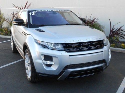 2012 land rover range rover evoque pure plus