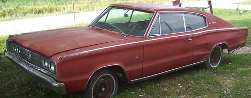 1967 dodge charger 383 2 door hard top barn find