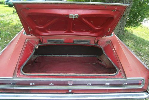 1967 Dodge Charger 383 2 Door Hard Top Barn Find, image 5
