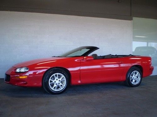 2002 chevy camaro convertible v6 auto 69k miles nice