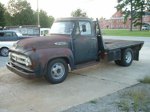 Buy used 1953 FORD F350--HOT ROD--RAT ROD--PROJECT--460 ... ford 460 distributor wiring 