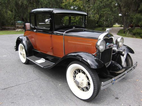 1930 original model a coupe with rumble seat all steel saturday night show car!