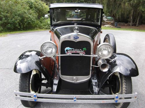 1930 Original Model A Coupe with Rumble seat all steel Saturday night show car!, image 12