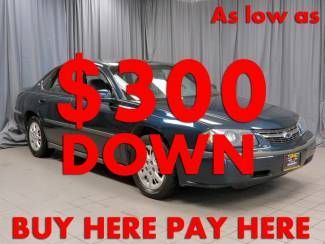2001(01) chevrolet impala beautiful blue exterior! clean! must see! save huge!!!