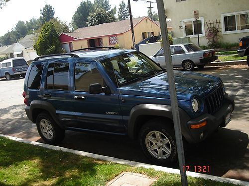 2004 jeep liberty limited sport utility 4-door 3.7l