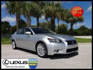 Lexus certified 2013 gs 350 luxury pkg navigation mark levinson heads up more!