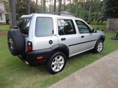 2003 land rover freelander se sport utility 4-door 2.5l 4 wheel drive