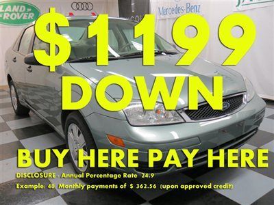 2006(06)focus we finance bad credit! buy here pay here low down $1199 ez loan