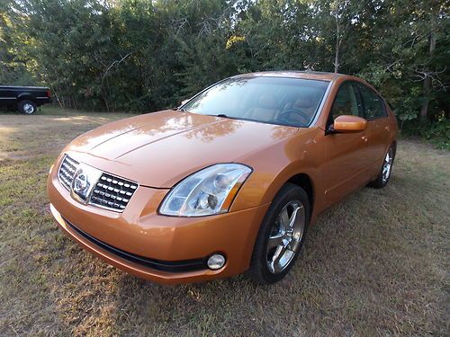 2004 nissan maxima se sedan 4-door 3.5l elite package 6 speed