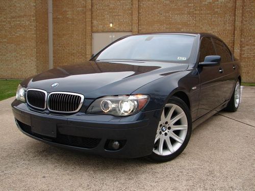 2006 bmw 750i sport package navi xenon shades k-40 radar loaded free shipping!