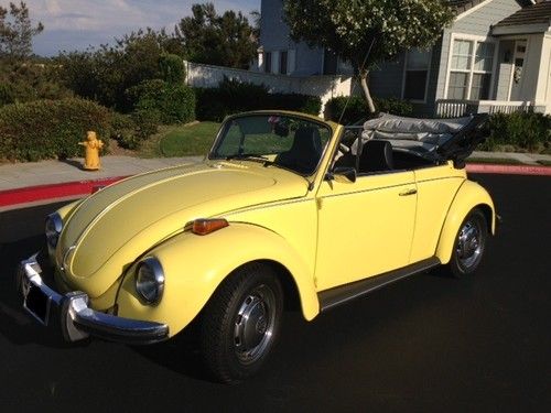 1971 volkswagen beetle base 1.6l