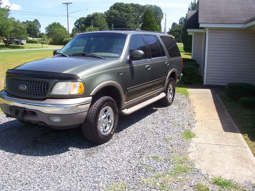 2000 ford expedition eddie bauer 4x4 rustfree 100% 3rd seat 5.4 sharp suv