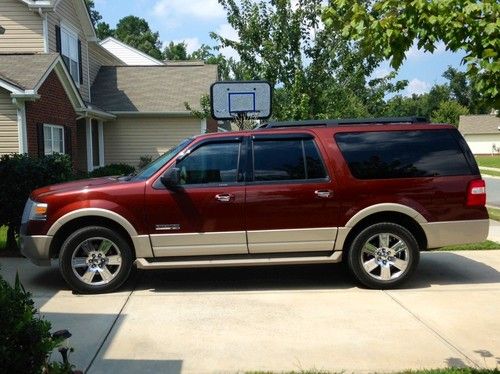 2007 ford expedition el eddie bauer sport utility 4-door 5.4l