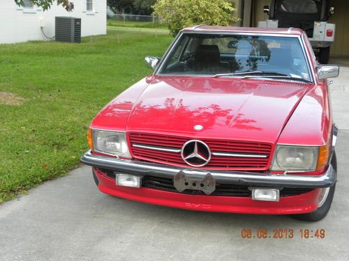 1985 SL 500 Mercedes-Benz:AMG Super Rare, image 3