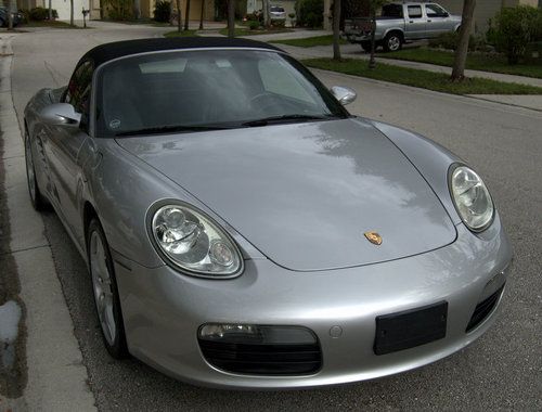 2005 porsche 987 boxster, sport chrono package, bose audio, very good condition