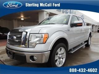 2010 ford f-150 lariat leather 20" wheels sat radio 6-disc bluetooth w/ sync