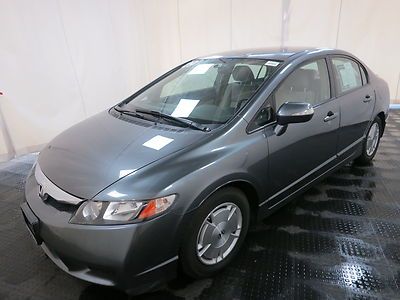 2009 honda civic hybrid low reserve ac cd chicago clean 59k miles