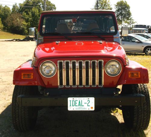 1997 custom built 6 wheel jeep wrangler sport sport utility 2-door 4.0l