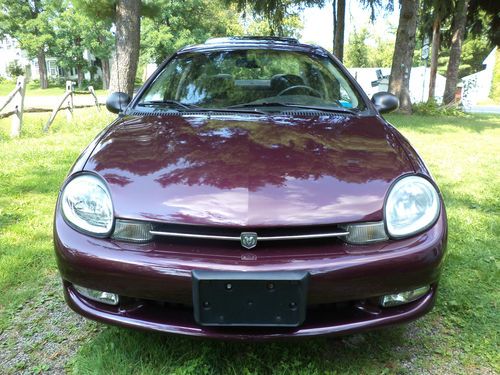 2000 dodge neon high line sedan 4-door 2.0l