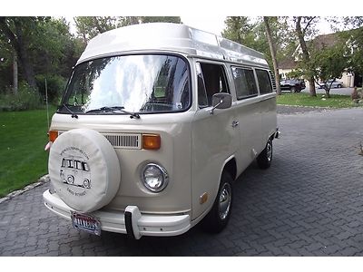 *** 3 owner 1973 vw campmobile "riviera" only 61,150 original miles ***
