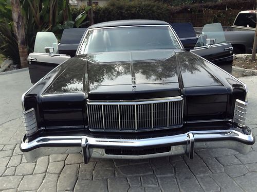 1976 lincoln continental limousine (maloney coach works edition) fully restored