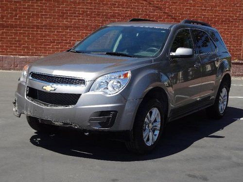 2012 chevrolet equinox salvage repairable rebuilder only 14k miles runs!!!