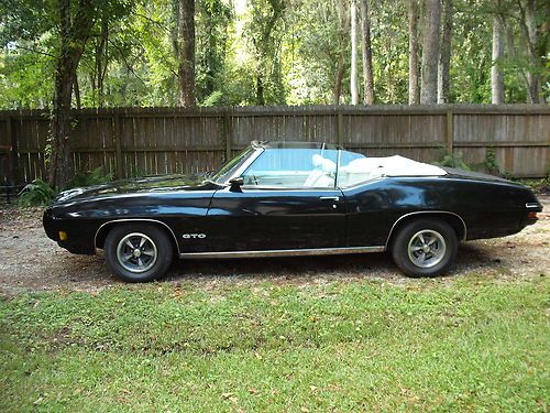 1970 pontiac gto convertible, automatic, 400ci.