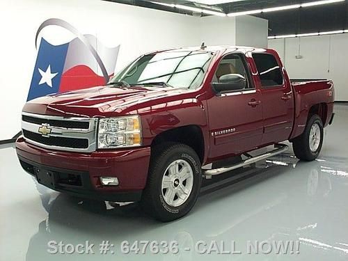 2007 chevy silverado ltz crew z71 4x4 htd leather 59k!! texas direct auto