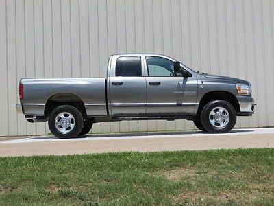 06 RAM 2500 (BIG-HORN) 6-SPEED-MANUAL CUMMINS H.O 4X4 CARFAX 1-OWNER SWB TX !!!!, US $18,995.00, image 4