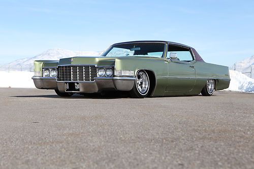 1969 cadillac coupe deville - air bagged lowrider custom paint kustom rat rod