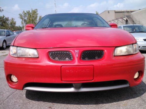 1998 pontiac grand prix gtp coupe 2-door 3.8l no reserve