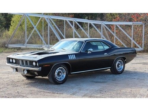 1971 plymouth barracuda cuda 340 automatic 2-door coupe