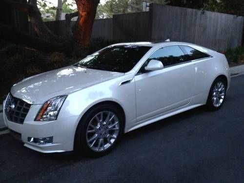 2012 cadillac cts premium coupe 2-door 3.6l