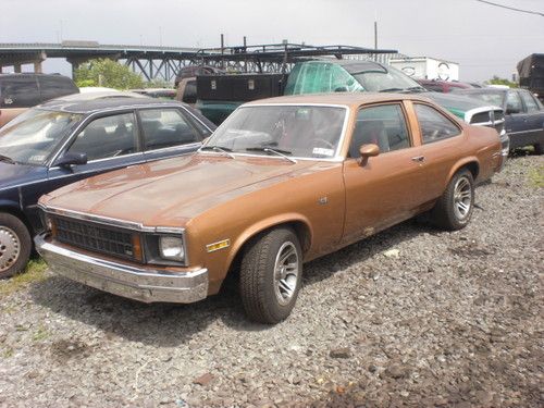 1979 chevrolet nova base coupe 2-door 350v8 auto nice car recently restored