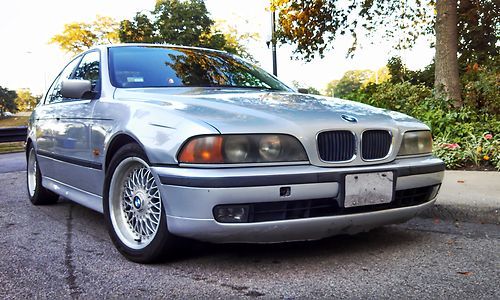 No reserve - 2000 bmw 528i - sport pkg - manual 4d sedan - 81k miles