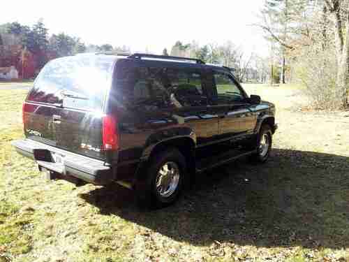 1994 GMC Yukon GT 2 Door Black, image 4