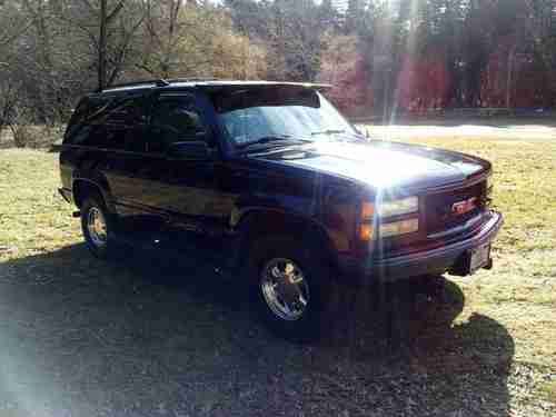 1994 GMC Yukon GT 2 Door Black, image 5