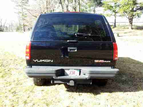 1994 GMC Yukon GT 2 Door Black, image 8