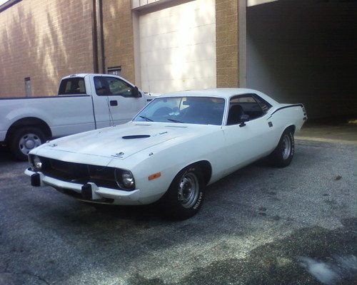 1973 plymouth "cuda 440 slapstick automatic