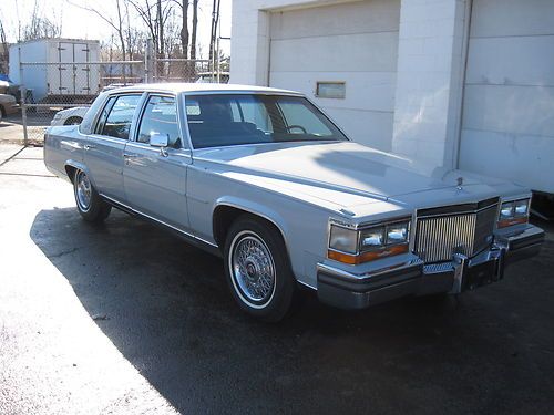 1989 cadillac fleetwood brougham d elegance 1 owner low miles