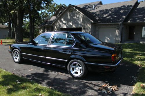 1988 bmw 735i 5 speed manual positraction posi e32 clean rare vintage 1 of 200