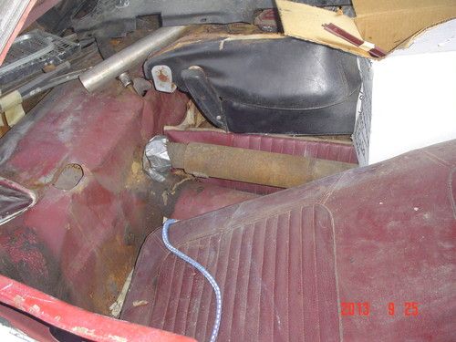 1968 mustang  a/c p/s parts car