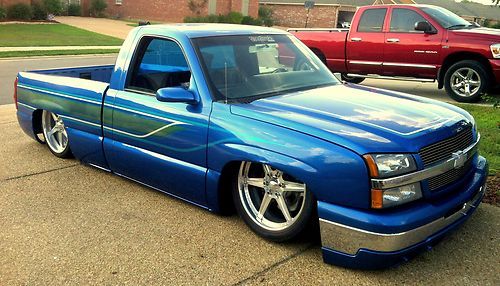 00 chevy silverado 1500 88k bagged magazine featured show custom lowered l@@k