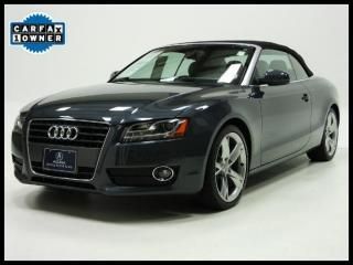 2011 audi a5 cabriolet 2.0t premium plus navi back up cam heated seats bluetooth