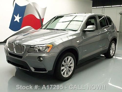 2013 bmw x3 xdrive28i awd turbo prem/tech pano roof nav texas direct auto