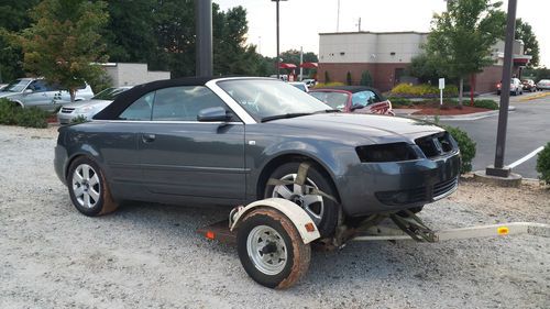 2003 audi a4 cabriolet body shell roller project not salvage no engine or tranny
