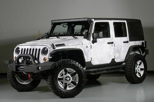 Starwood custom - kryptek camo - led - nav - dvd - leather - fox lift - winch