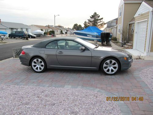 2005 bmw 645 ci convertible